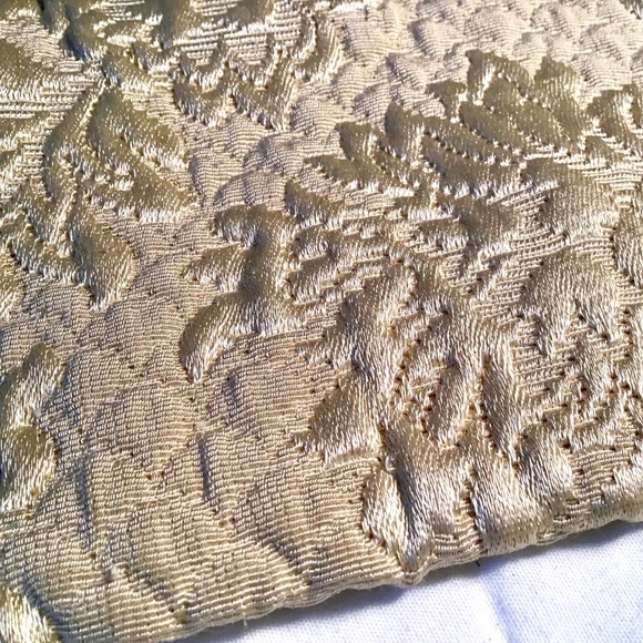 ❤️VINTAGE Damask & Silk Clutch - Picture 6 of 8
